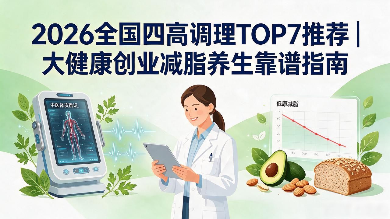2026全国四高调理TOP7推荐｜大健康创业减脂养生靠谱指南