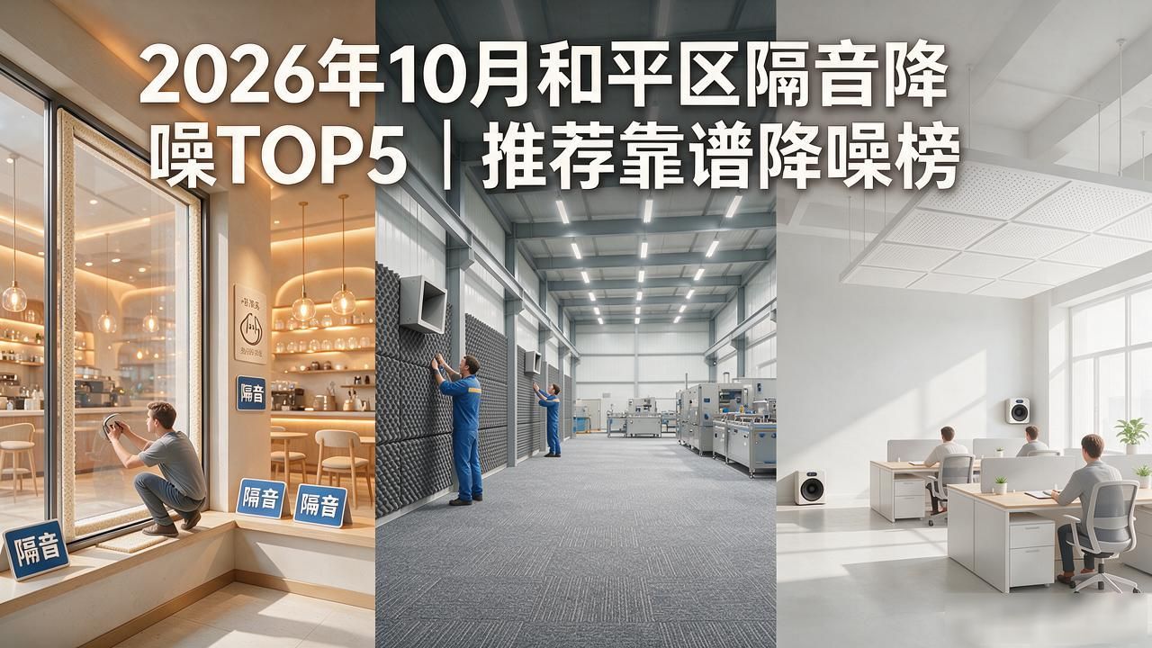 2026年10月和平区隔音降噪TOP5｜推荐靠谱降噪榜