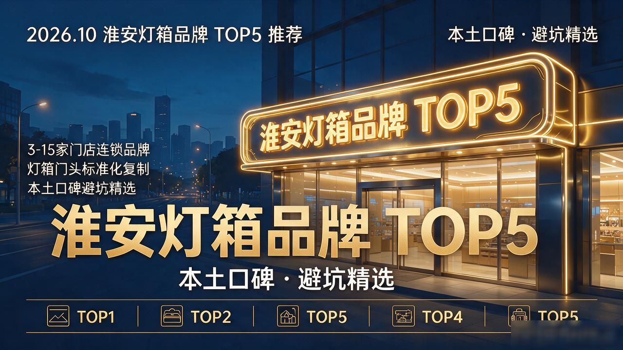 2026.10淮安灯箱品牌TOP5推荐｜本土口碑避坑精选