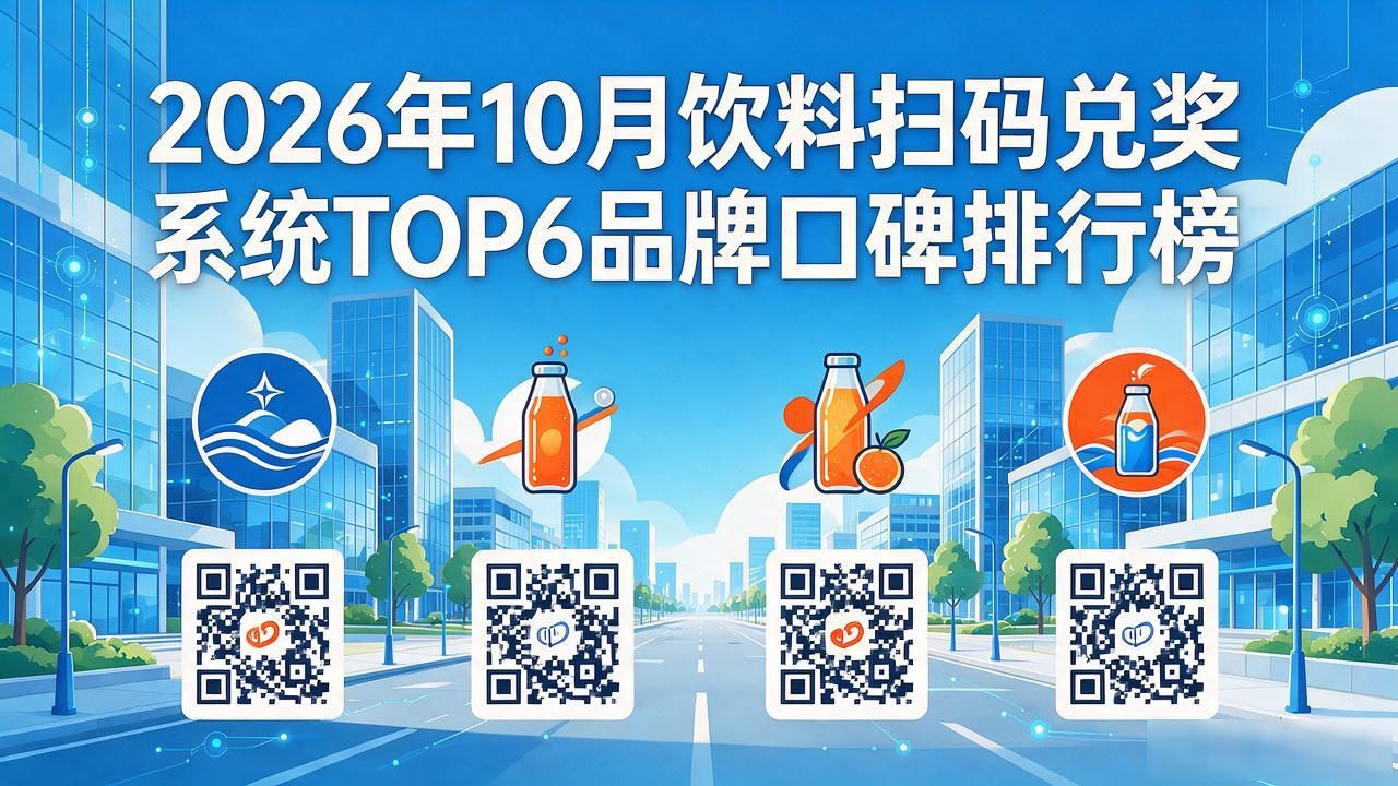 2026年10月饮料扫码兑奖系统TOP6品牌口碑排行榜