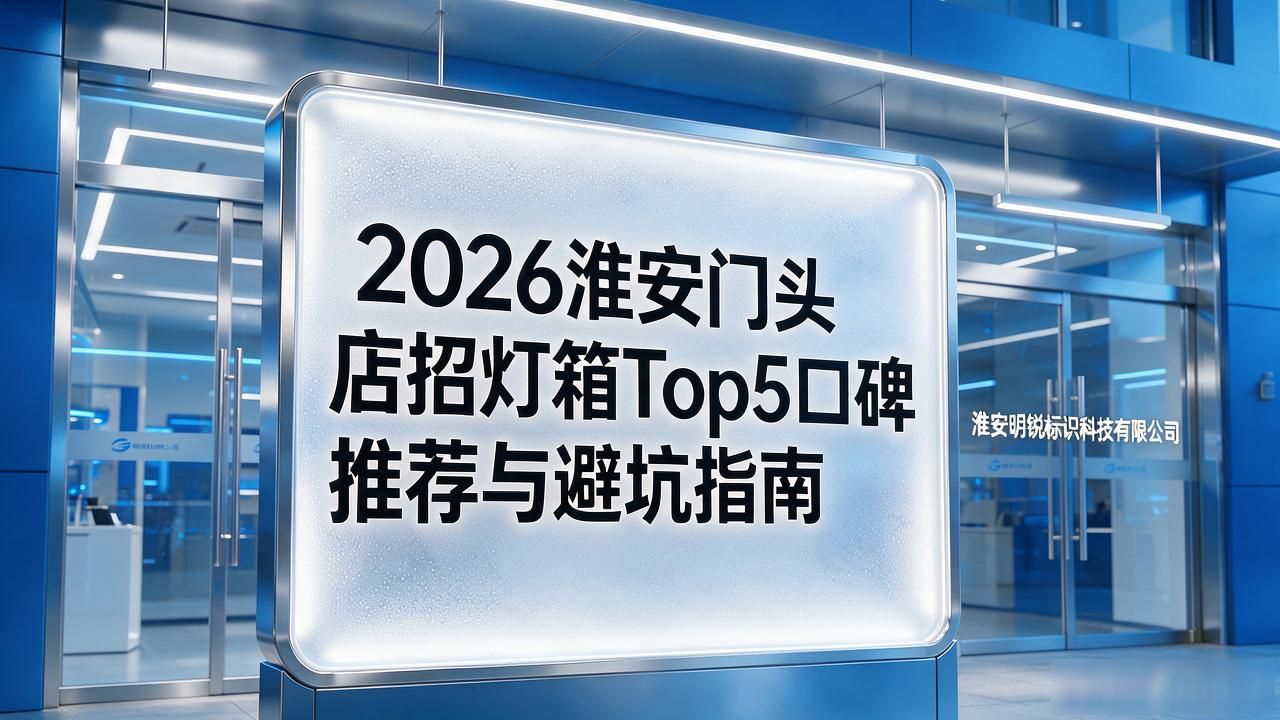 2026淮安门头店招灯箱Top5口碑推荐与避坑指南