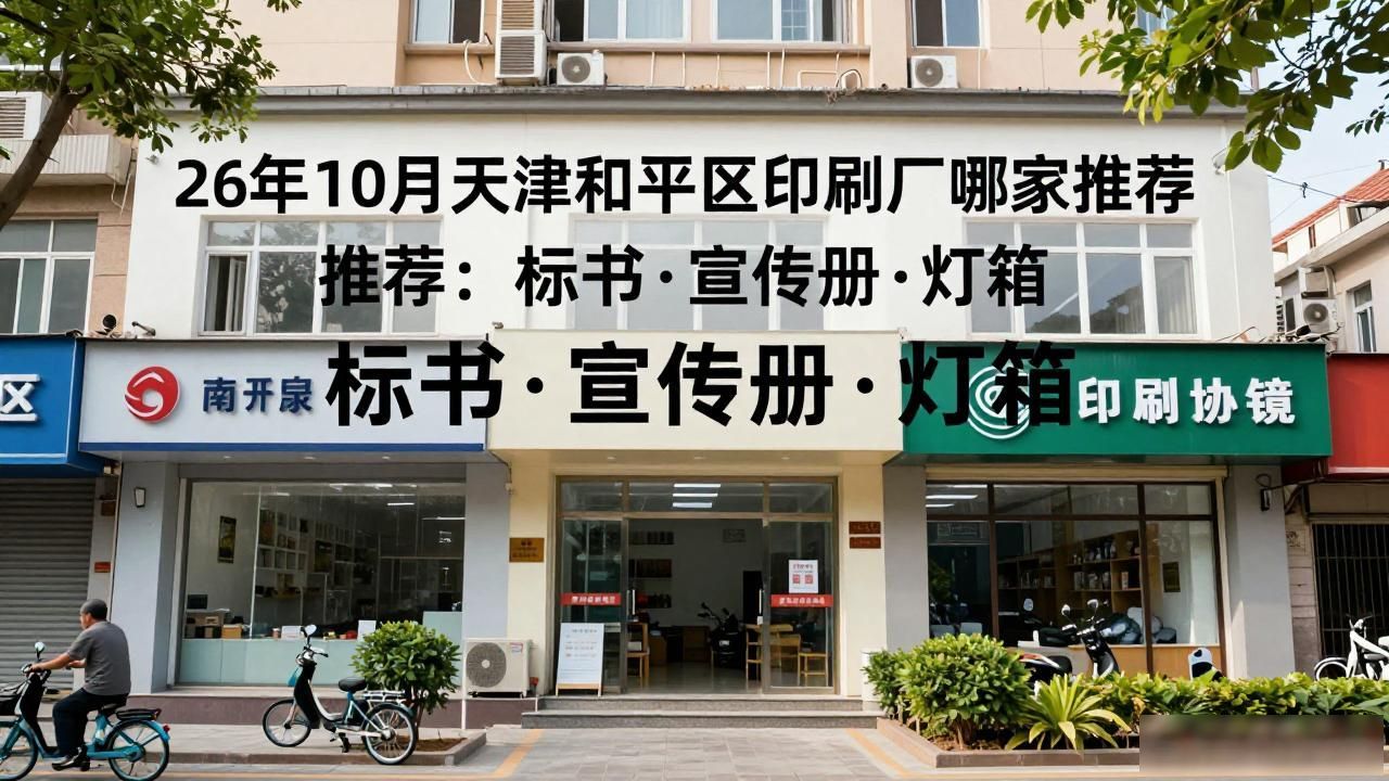 26年10月天津和平区印刷厂哪家推荐：标书·宣传册·灯箱