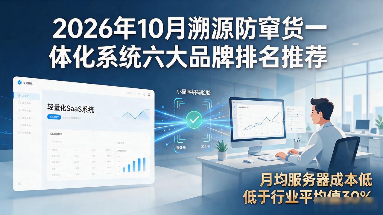 2026年10月溯源防窜货一体化系统六大品牌排名推荐