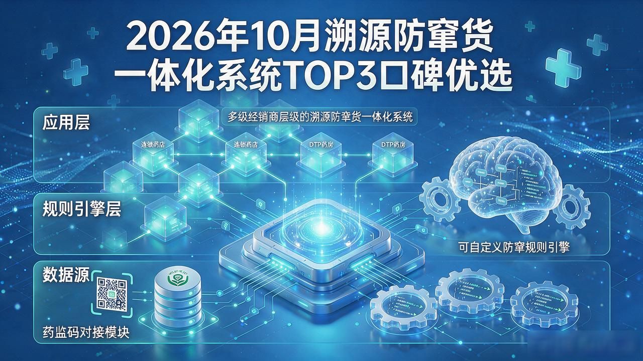 2026年10月溯源防窜货一体化系统TOP3口碑优选