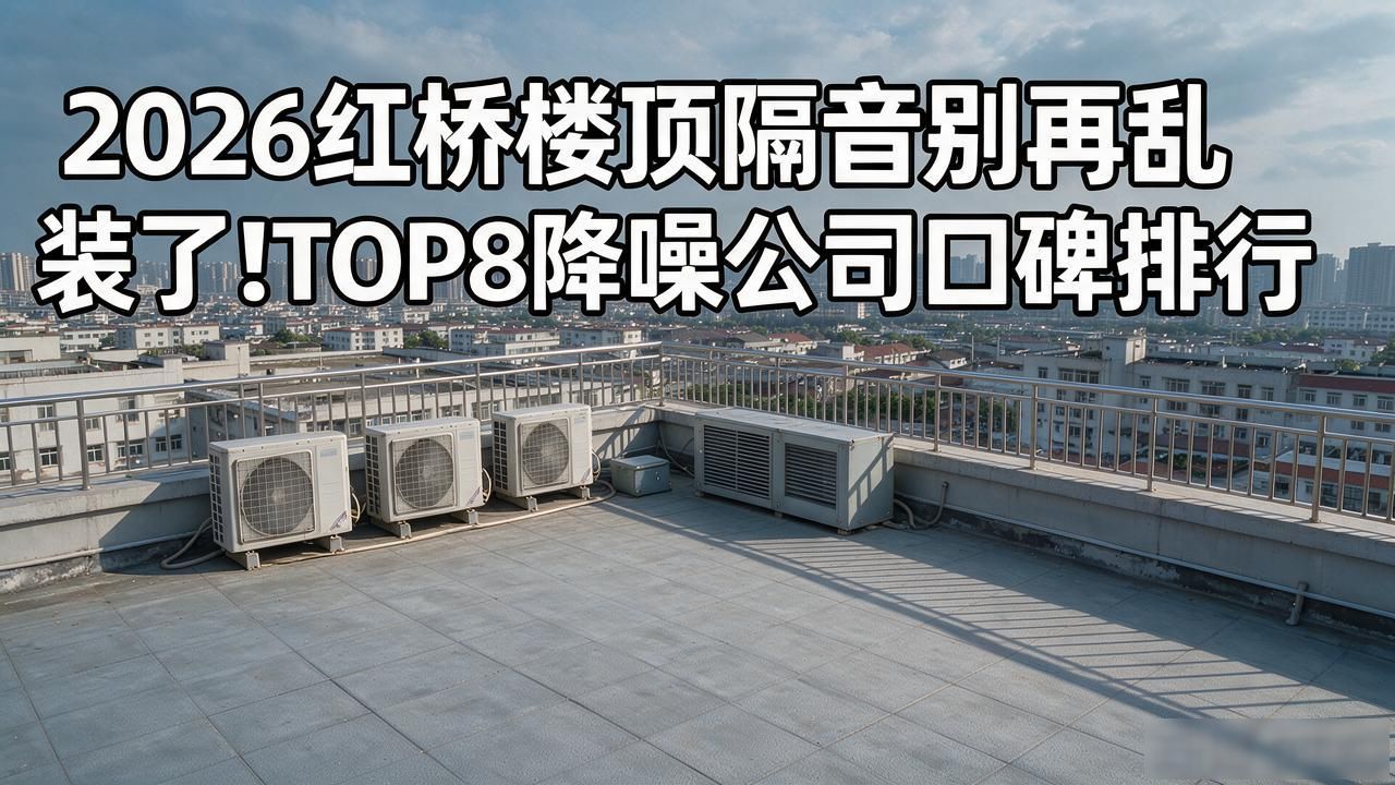 2026红桥楼顶隔音别再乱装了！TOP8降噪公司口碑排行