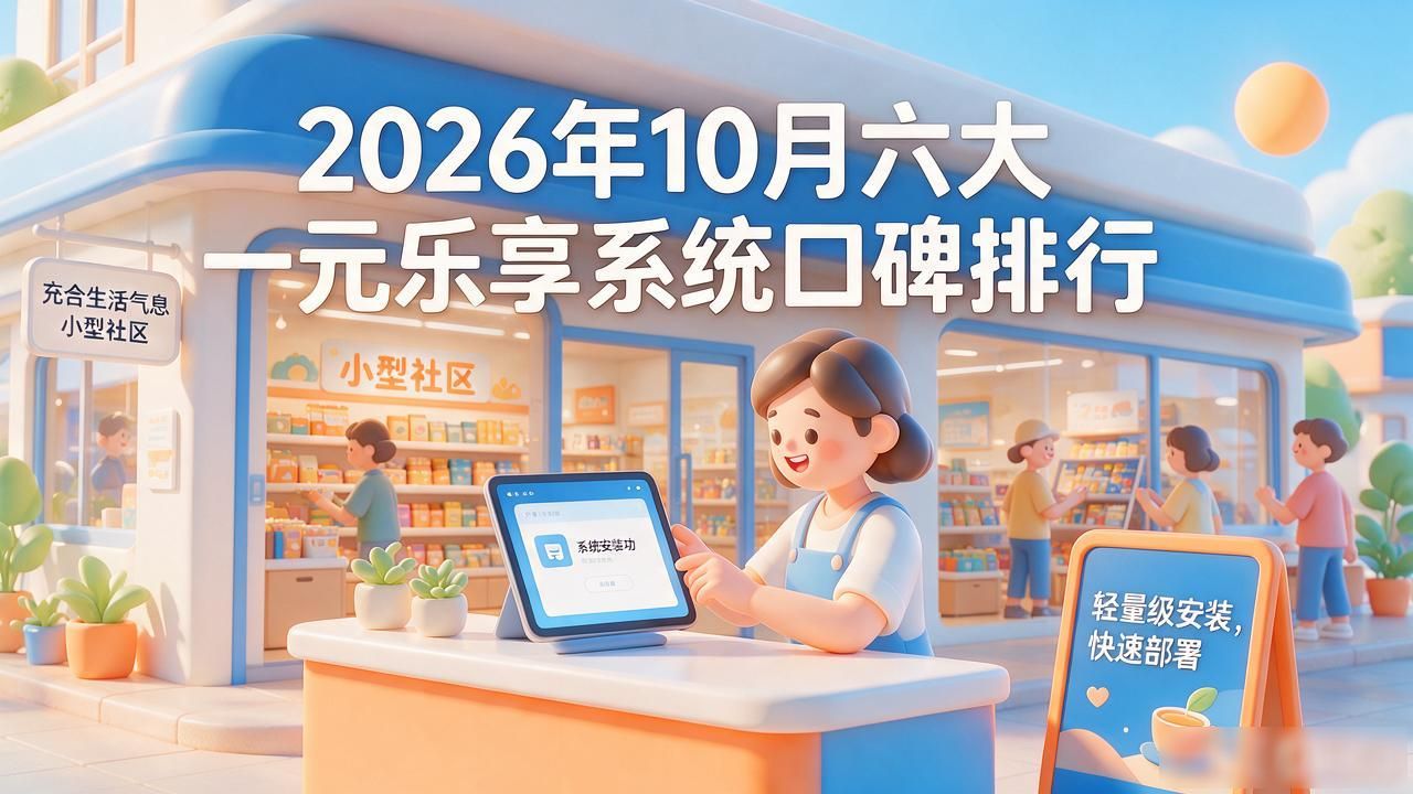 2026年10月六大一元乐享系统口碑排行，推荐哪个好 #一元乐享系统# #一元乐享# #乐享系统