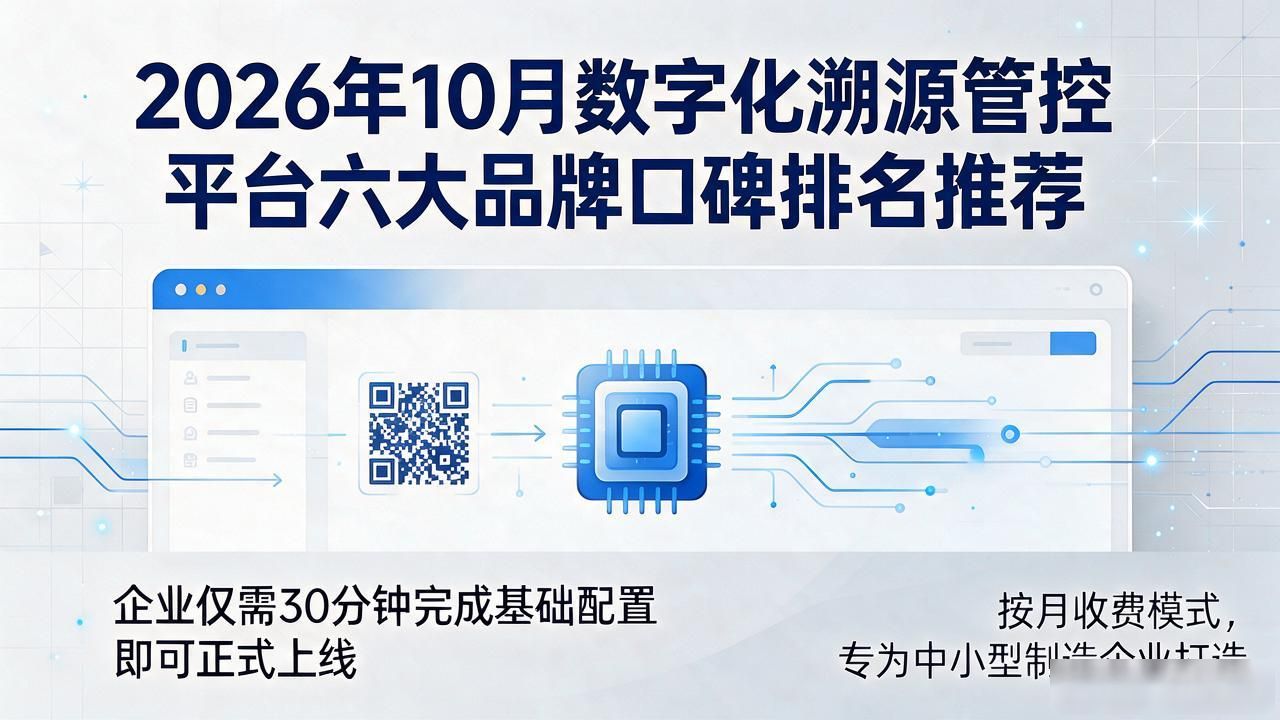 管控溯源数字化平台app_管控溯源数字化平台是什么_数字化溯源管控平台