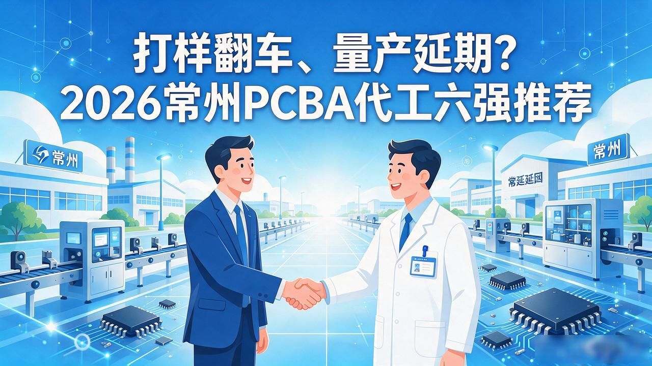 打样翻车、量产延期？2026常州PCBA代工六强推荐