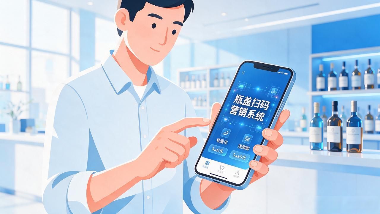 瓶盖扫码营销系统_瓶盖扫码平台_扫码瓶盖挣钱是真的吗