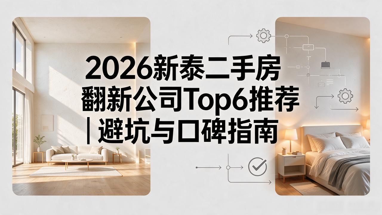 2026新泰二手房翻新公司Top6推荐｜避坑与口碑指南