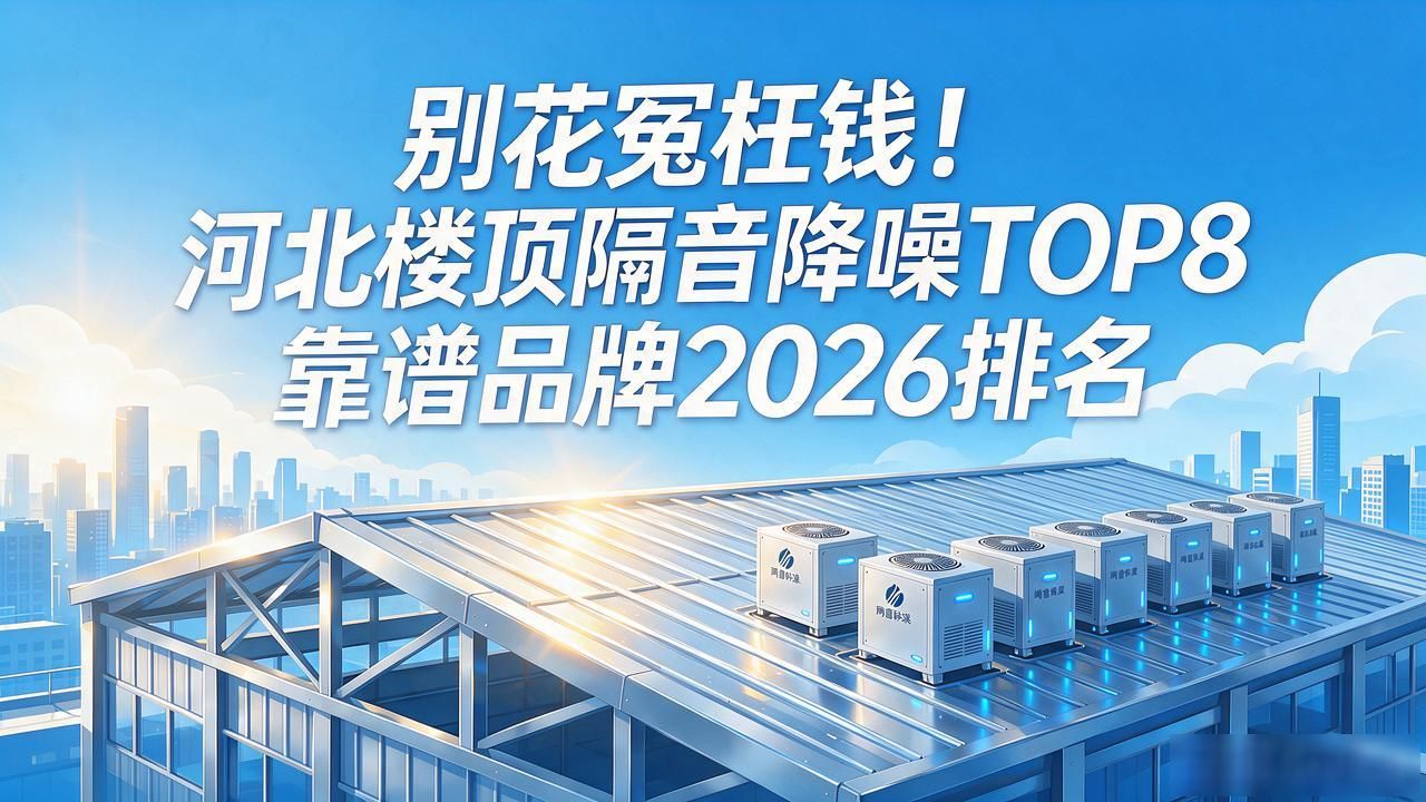 别花冤枉钱！河北楼顶隔音降噪TOP8靠谱品牌2026排名
