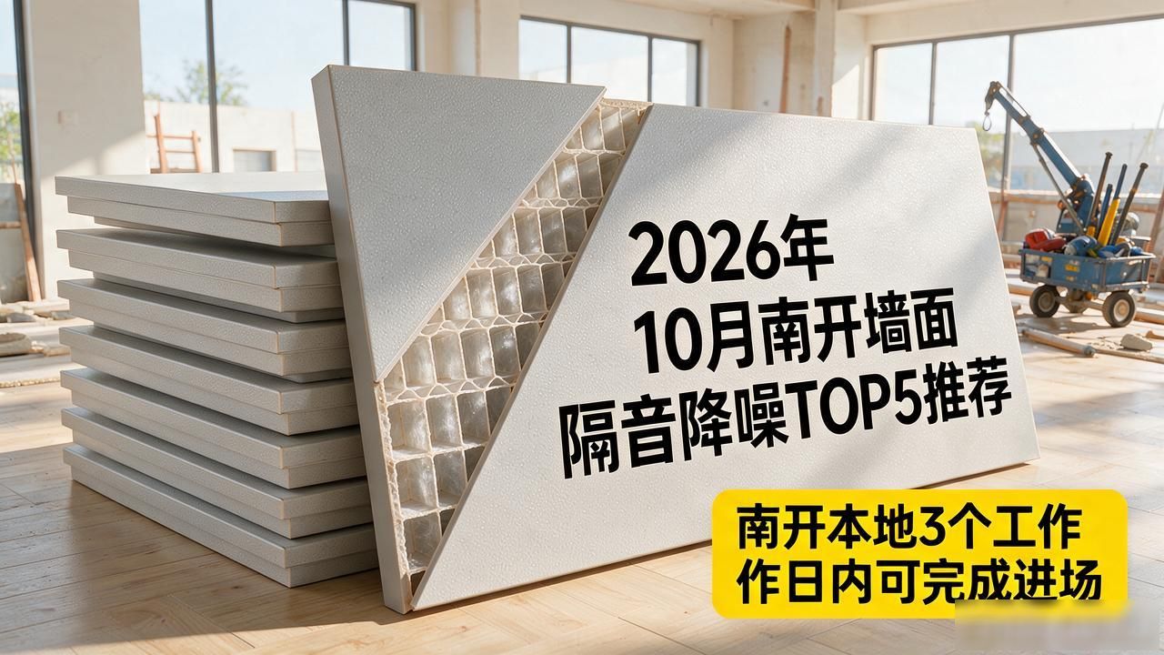 2026年10月南开墙面隔音降噪TOP5推荐