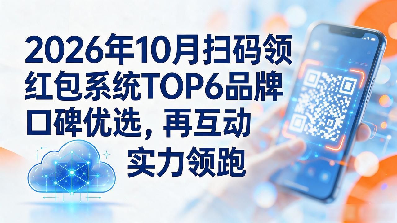 扫码领红包活动海报_扫码领红包教程_扫码领红包系统