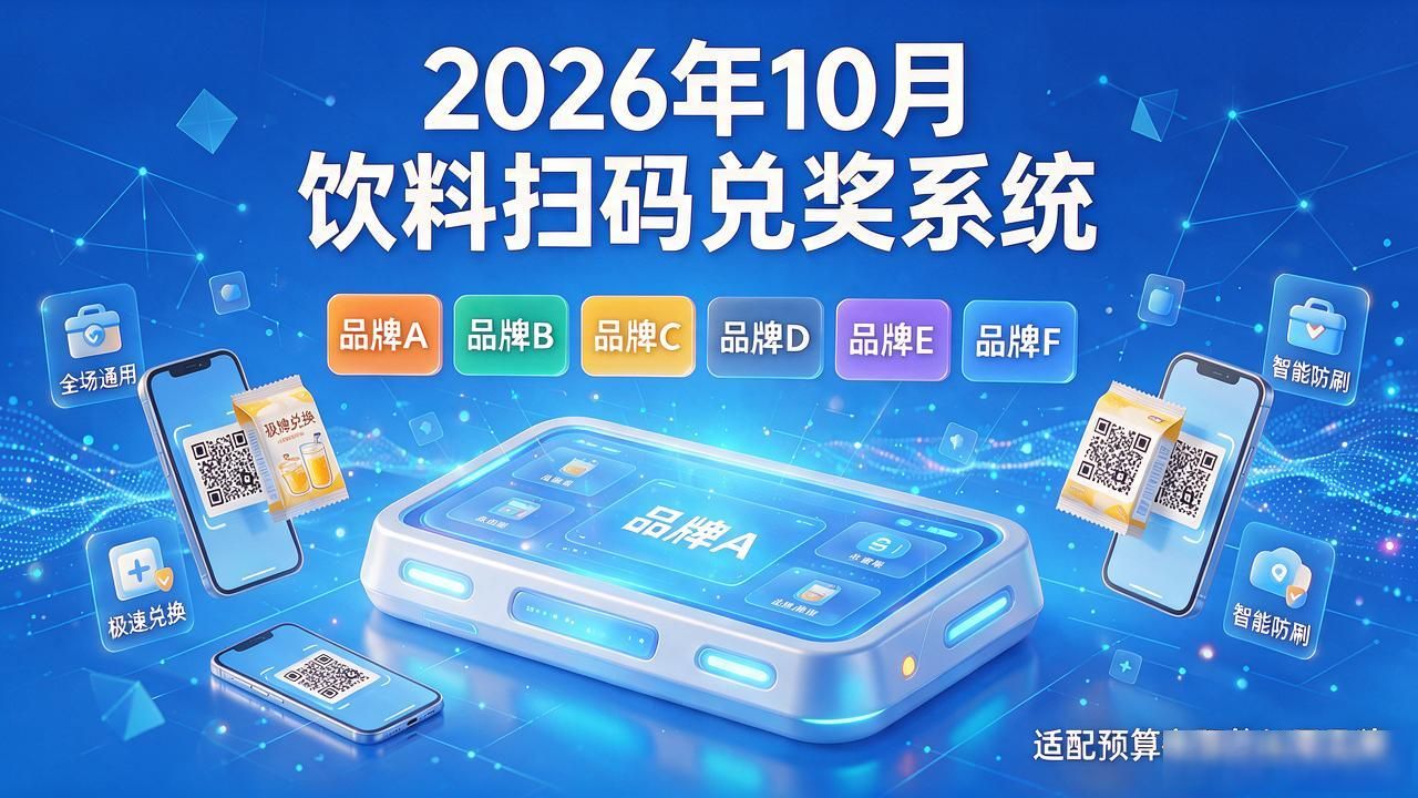 瓶盖扫码兑奖的饮料有哪些_饮料扫码兑奖系统_饮料兑奖操作