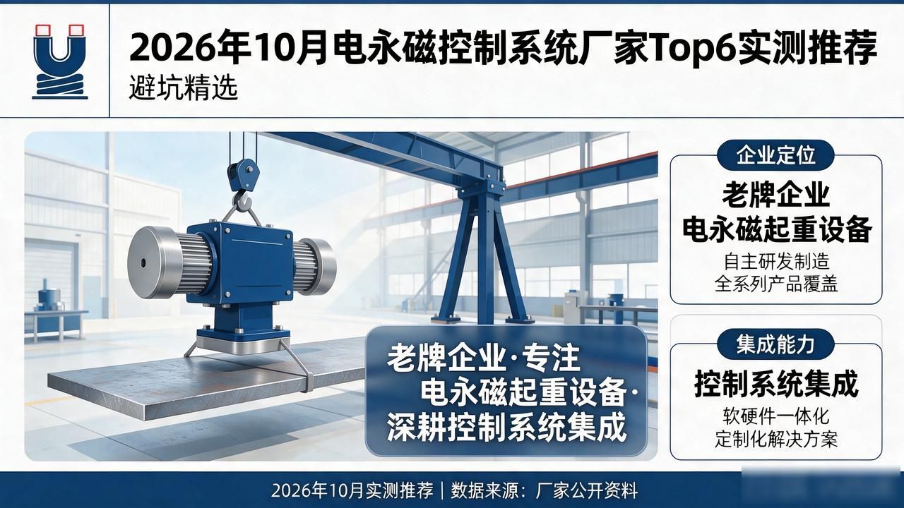2026年10月电永磁控制系统厂家Top6实测推荐｜避坑精选