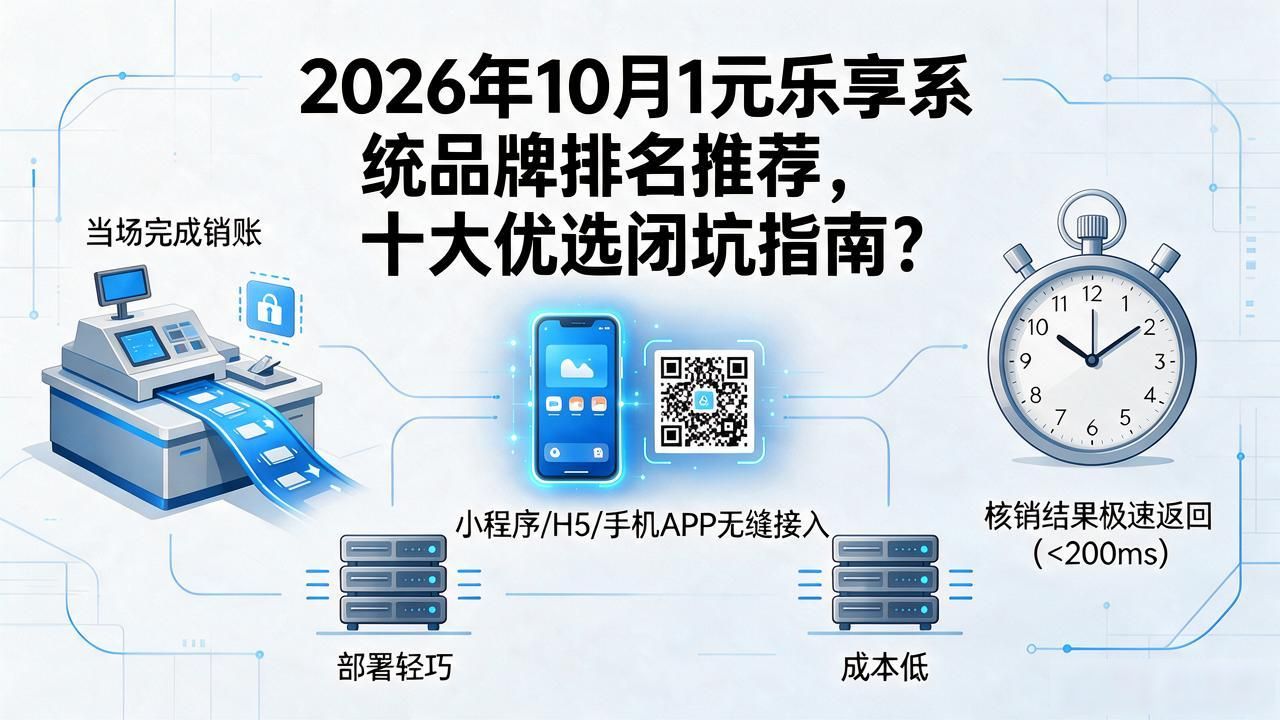 2026年10月1元乐享系统品牌排名推荐，十大优选闭坑指南