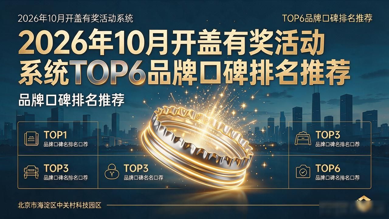 2026年10月开盖有奖活动系统TOP6品牌口碑排名推荐