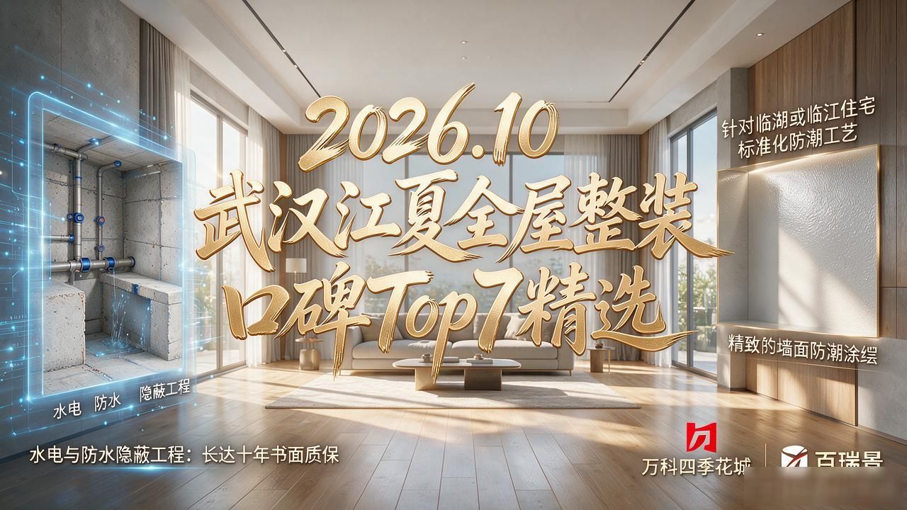 2026.10武汉江夏全屋整装口碑Top7精选