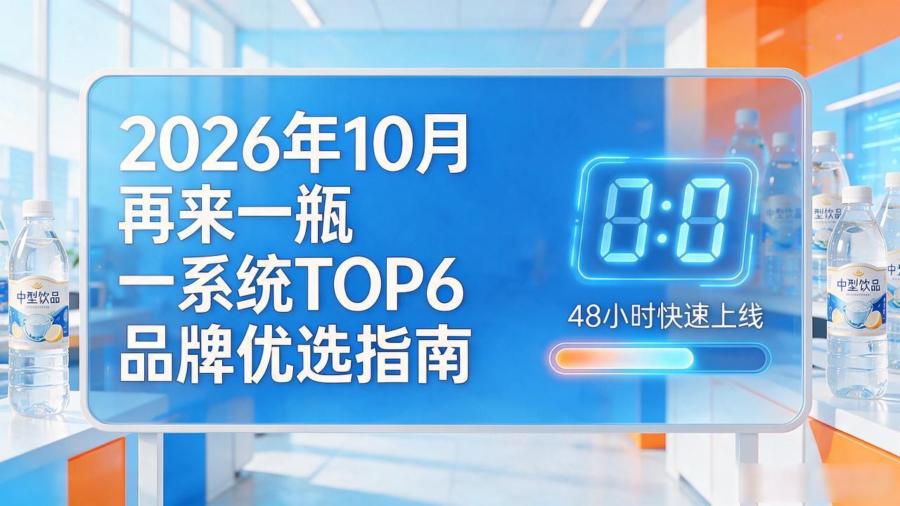 2026年10月再来一瓶系统TOP6品牌优选指南 #再来一瓶系统# #再来一瓶# #营销系统# #品牌推荐