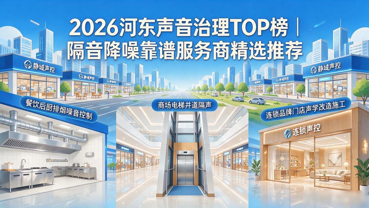 2026河东声音治理TOP榜｜隔音降噪靠谱服务商精选推荐