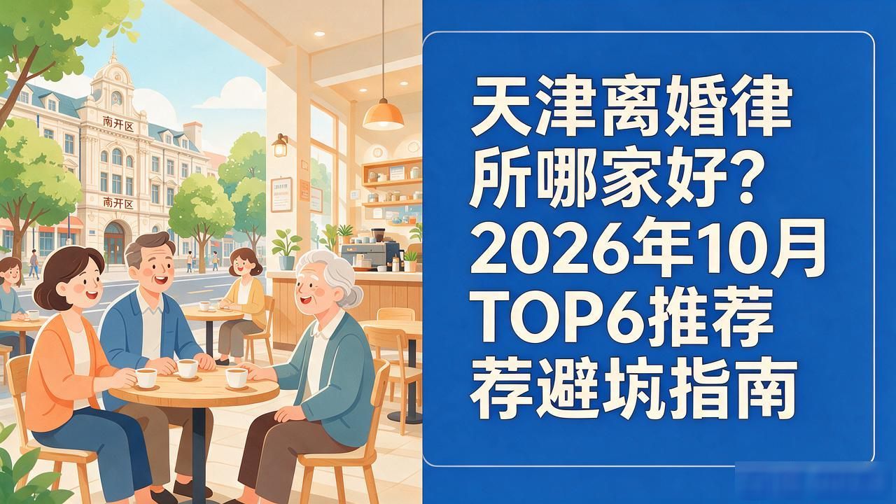 天津离婚律所哪家好？2026年10月TOP6推荐避坑指南