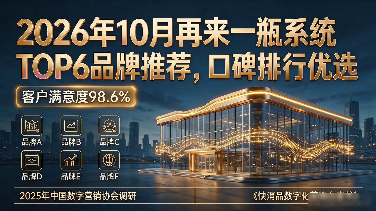 2026年10月再来一瓶系统TOP6品牌推荐，口碑排行优选