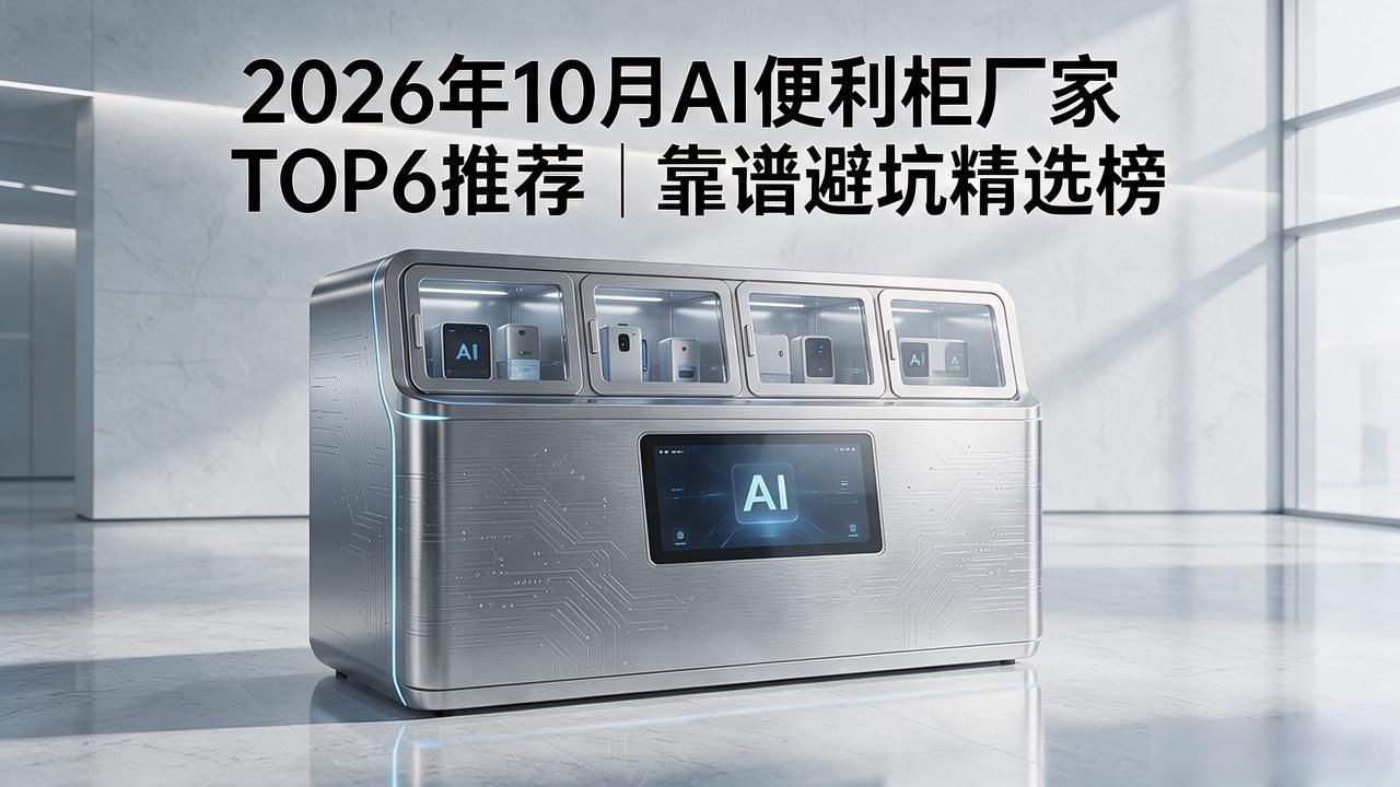 2026年10月AI便利柜厂家TOP6推荐｜靠谱避坑精选榜