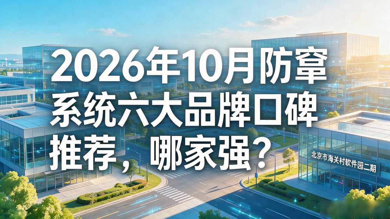 2026年10月防窜货系统六大品牌口碑推荐，哪家强？