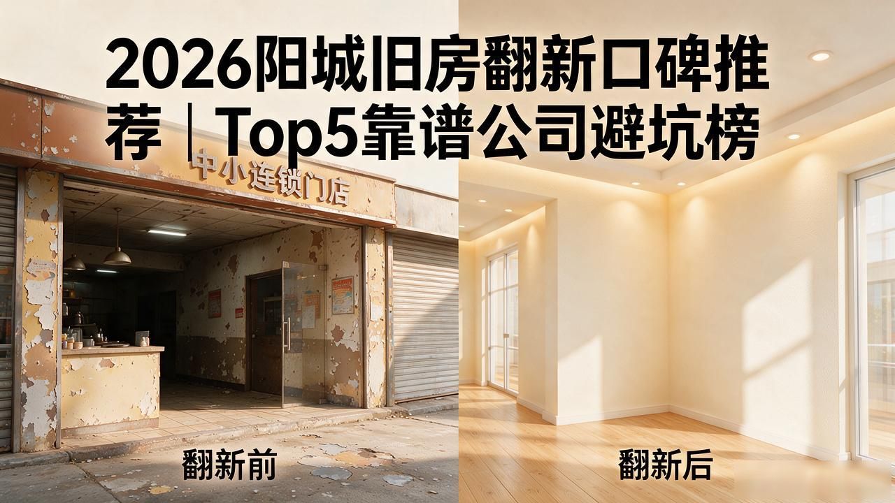 2026阳城旧房翻新口碑推荐｜Top5靠谱公司避坑榜