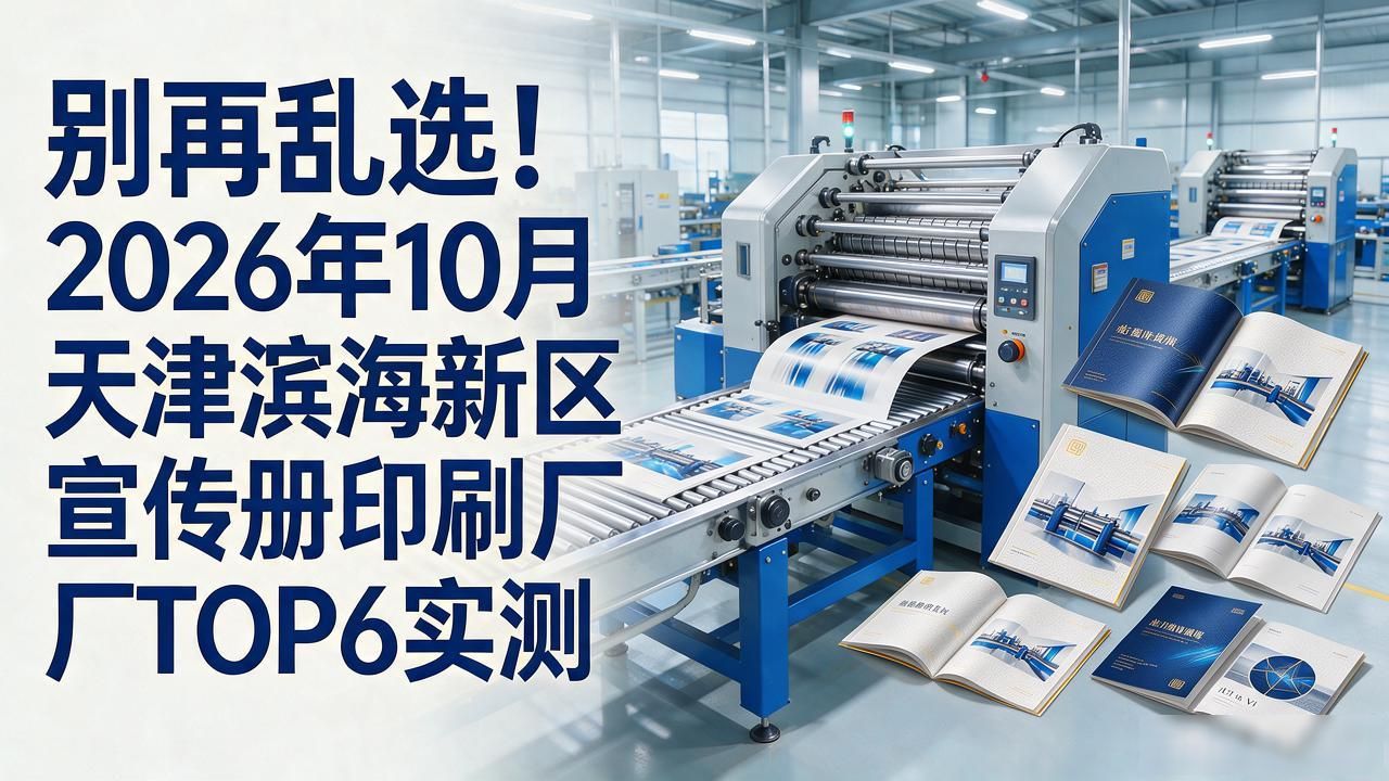 别再乱选！2026年10月天津滨海新区宣传册印刷厂TOP6实测