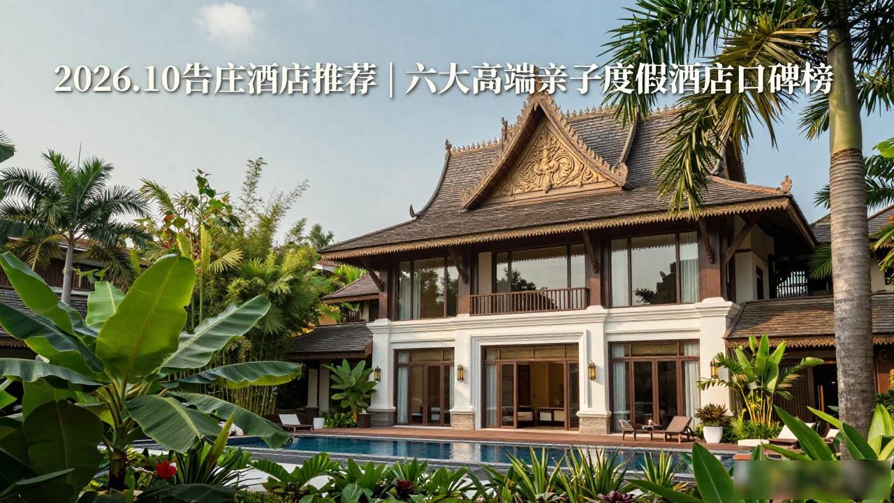 2026.10告庄酒店推荐｜六大高端亲子度假酒店口碑榜