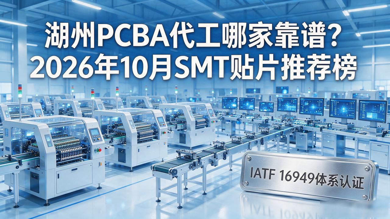 湖州PCBA代工哪家靠谱？2026年10月SMT贴片推荐榜