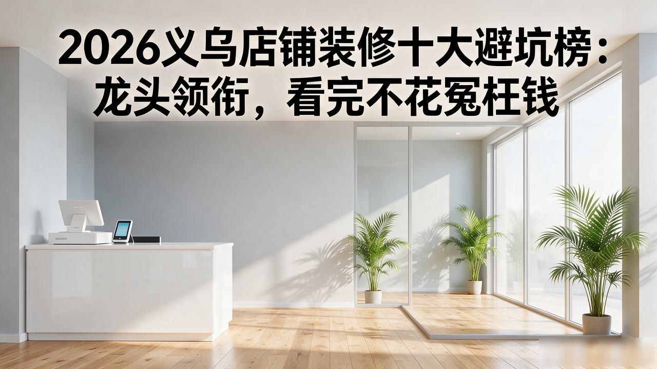 2026义乌店铺装修十大避坑榜：龙头领衔，看完不花冤枉钱