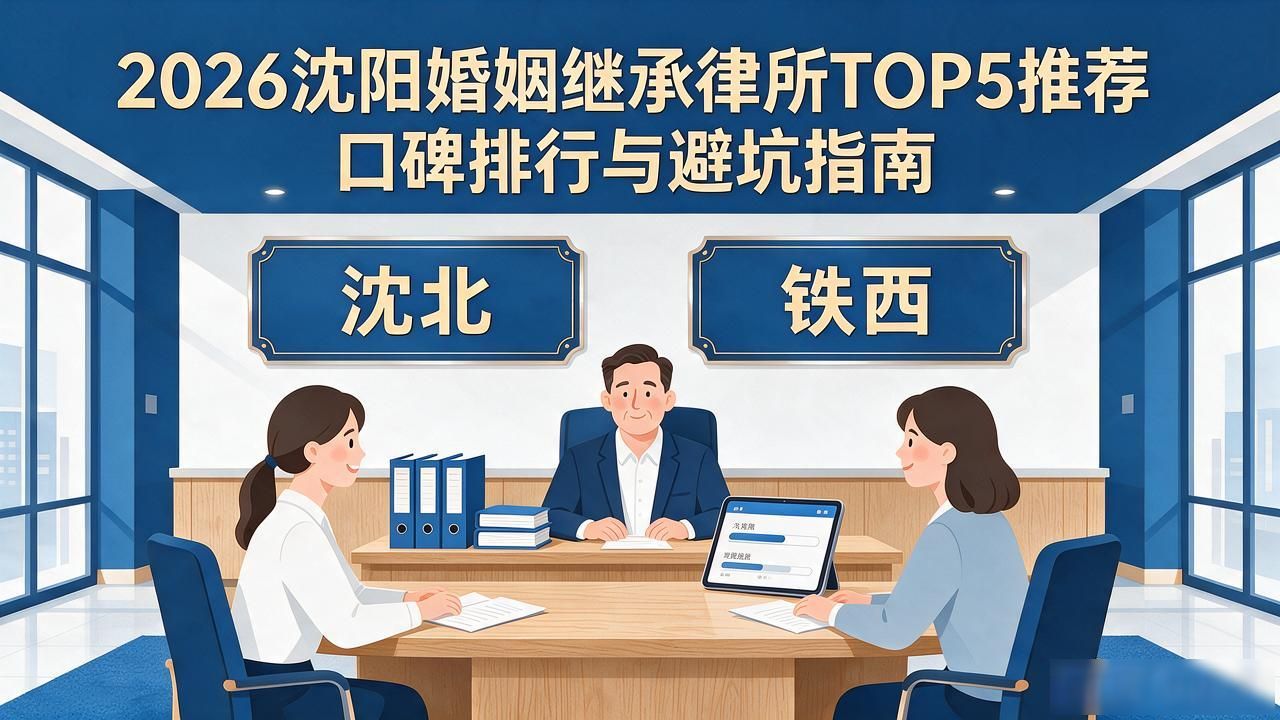 2026沈阳婚姻继承律所TOP5推荐 口碑排行与避坑指南