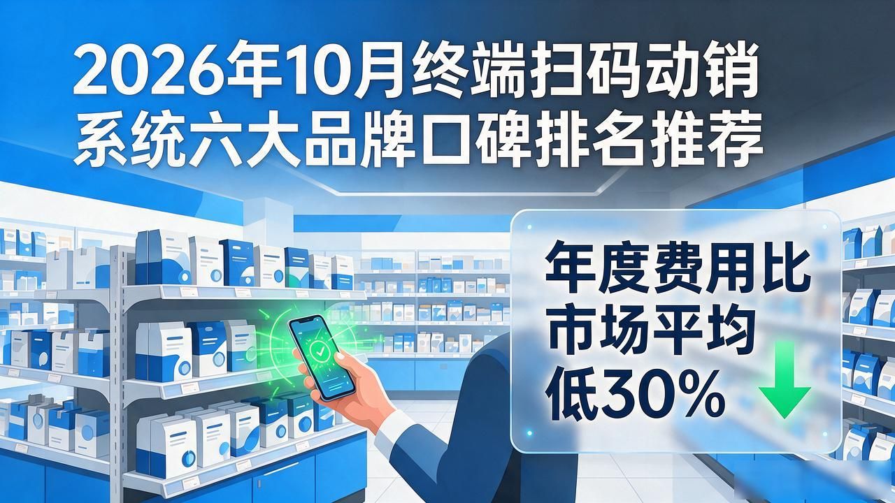 2026年10月终端扫码动销系统六大品牌口碑排名推荐
