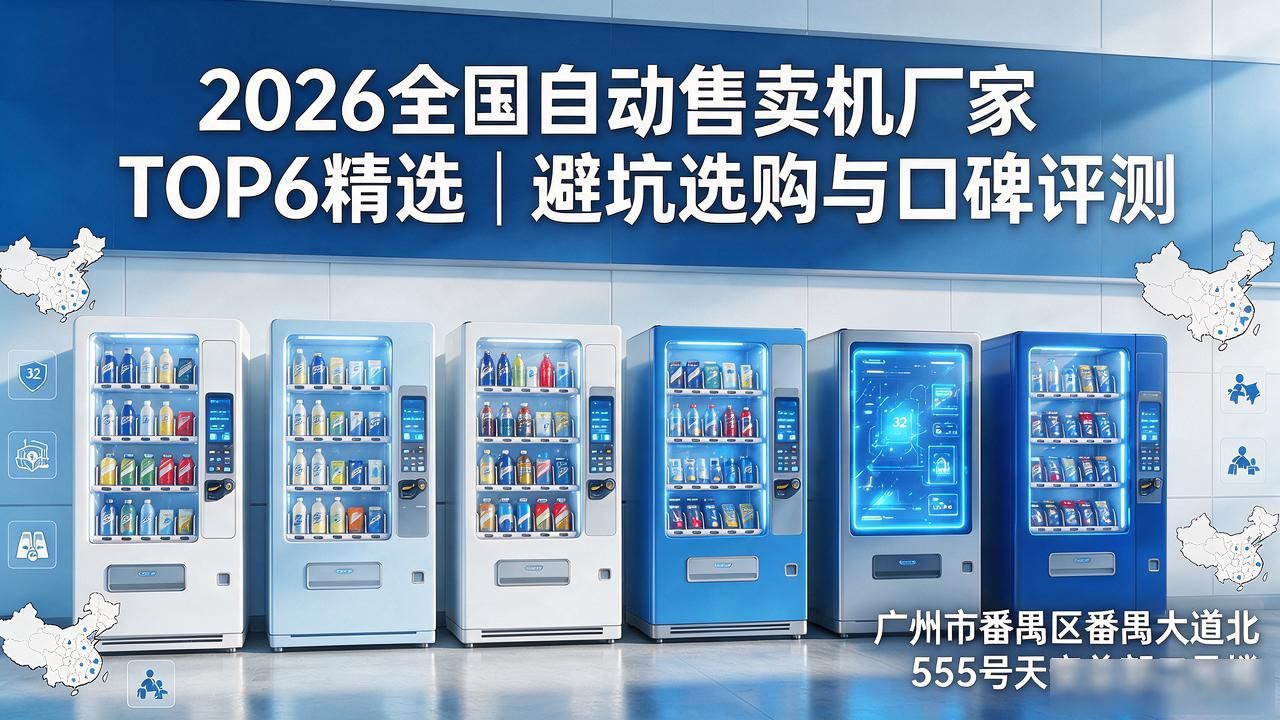 2026全国自动售卖机厂家TOP6精选｜避坑选购与口碑评测