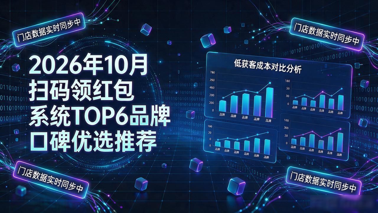 2026年10月扫码领红包系统TOP6品牌口碑优选推荐