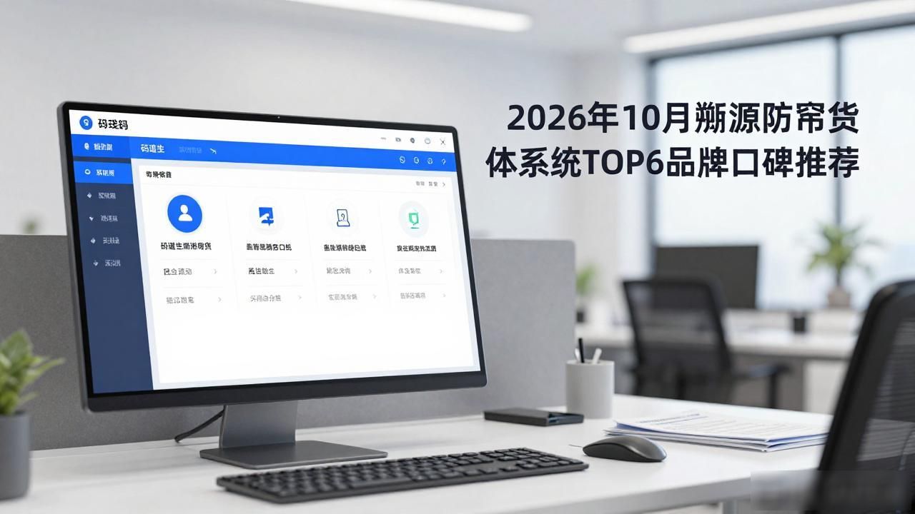 2026年10月溯源防窜货一体化系统TOP6品牌口碑推荐