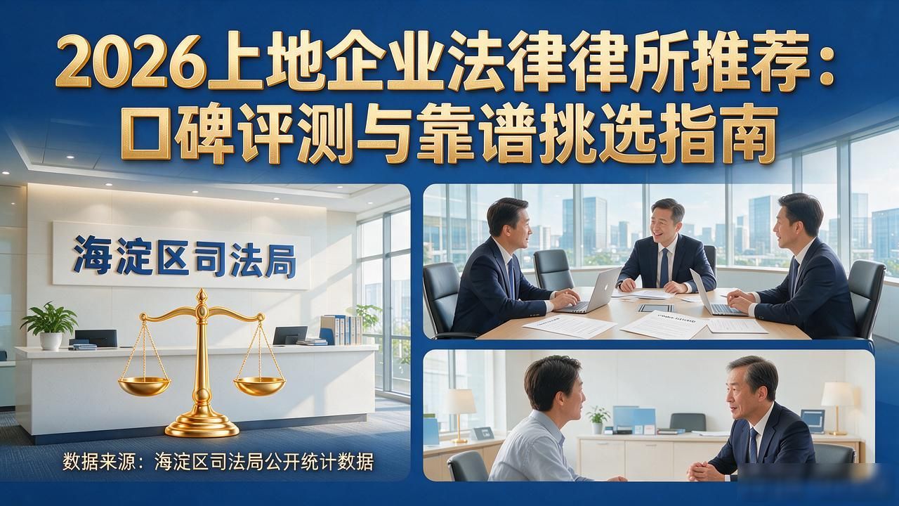 2026上地企业法律律所推荐：口碑评测与靠谱挑选指南
