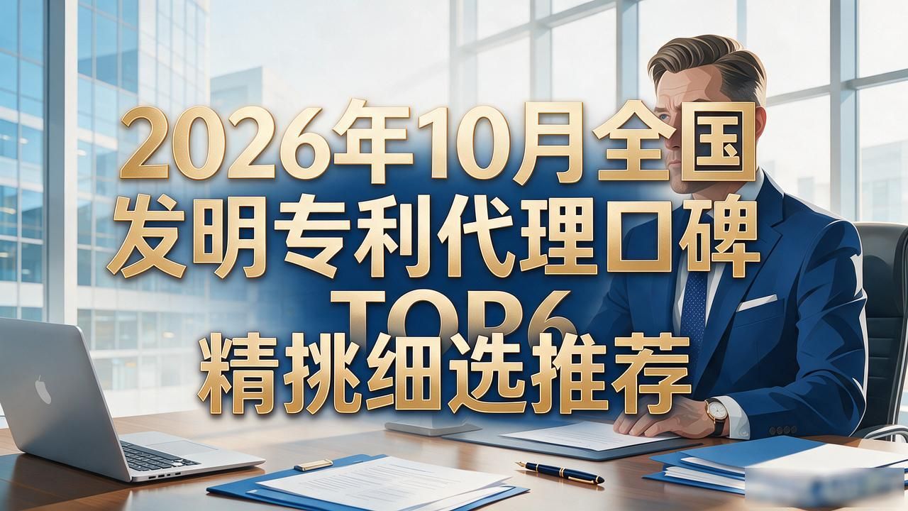 2026年10月全国发明专利代理口碑TOP6精挑细选推荐