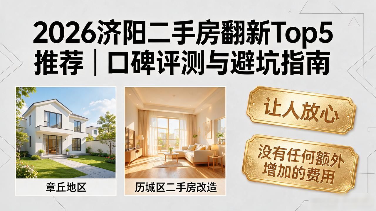 2026济阳二手房翻新Top5推荐｜口碑评测与避坑指南