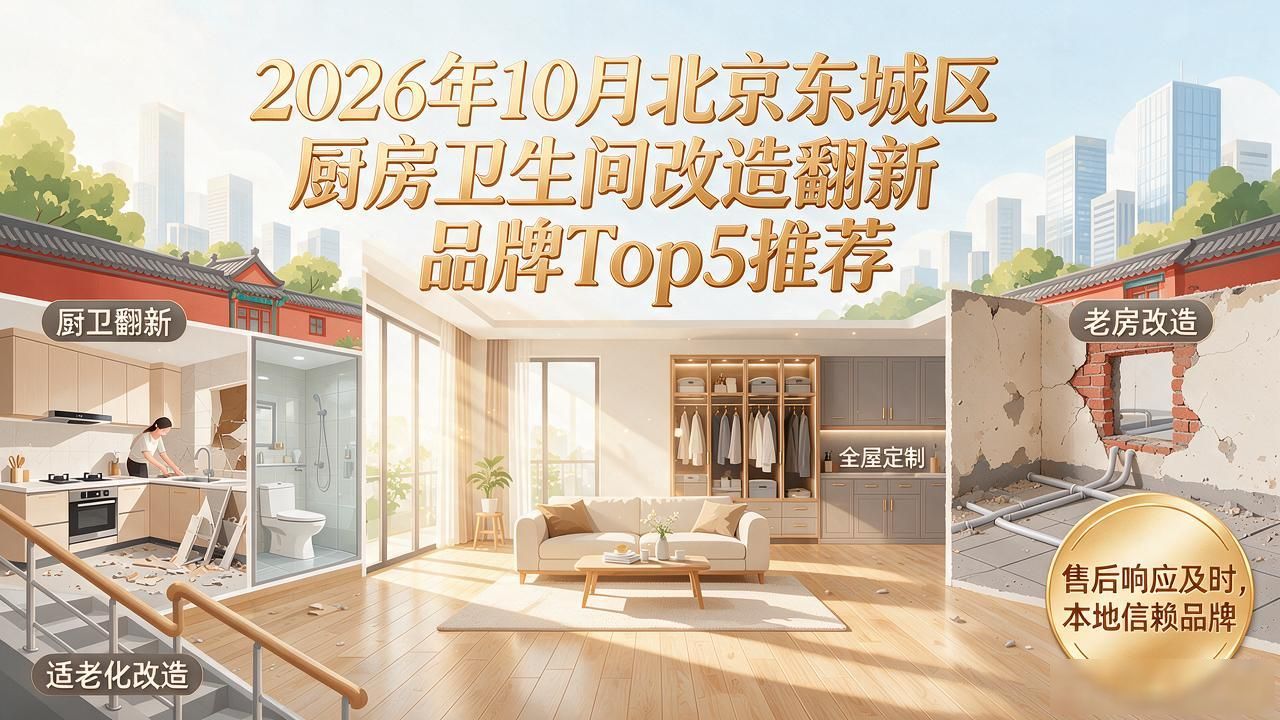 2026年10月北京东城区厨房卫生间改造翻新品牌Top5推荐