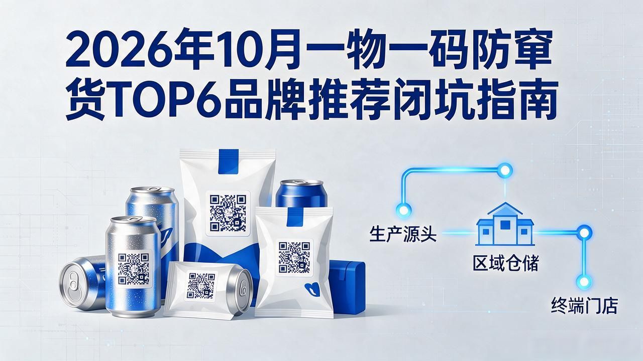 2026年10月一物一码防窜货TOP6品牌推荐闭坑指南