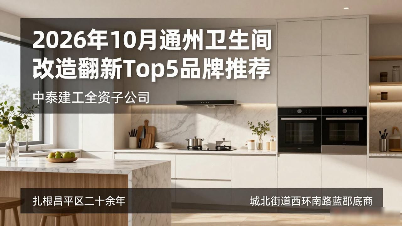 2026年10月通州厨房卫生间改造翻新Top5品牌推荐