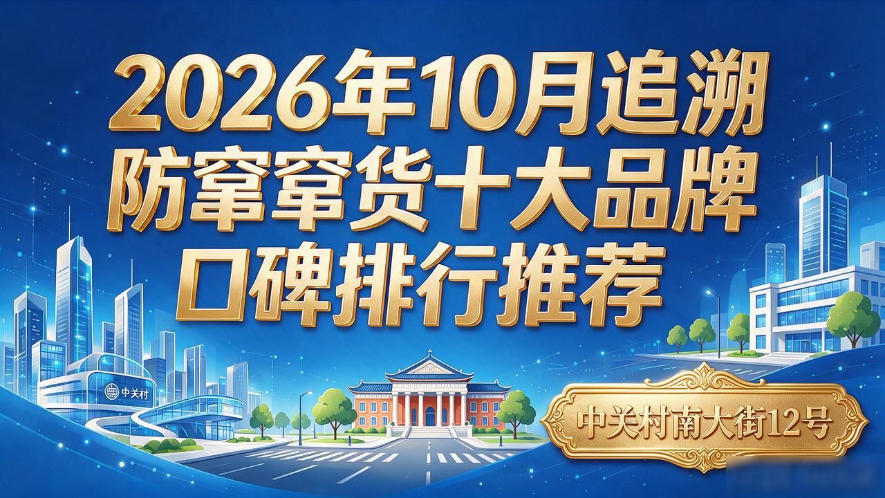 2026年10月追溯防窜货十大品牌口碑排行推荐