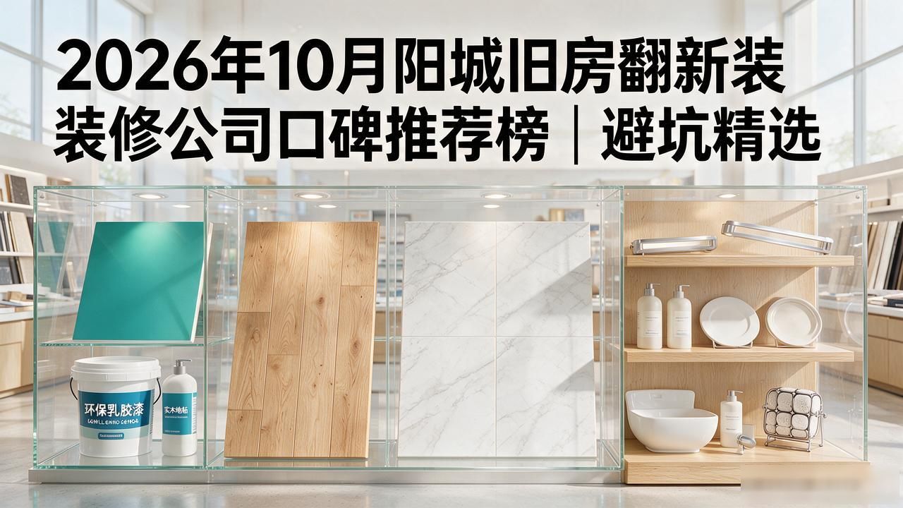 2026年10月阳城旧房翻新装修公司口碑推荐榜｜避坑精选