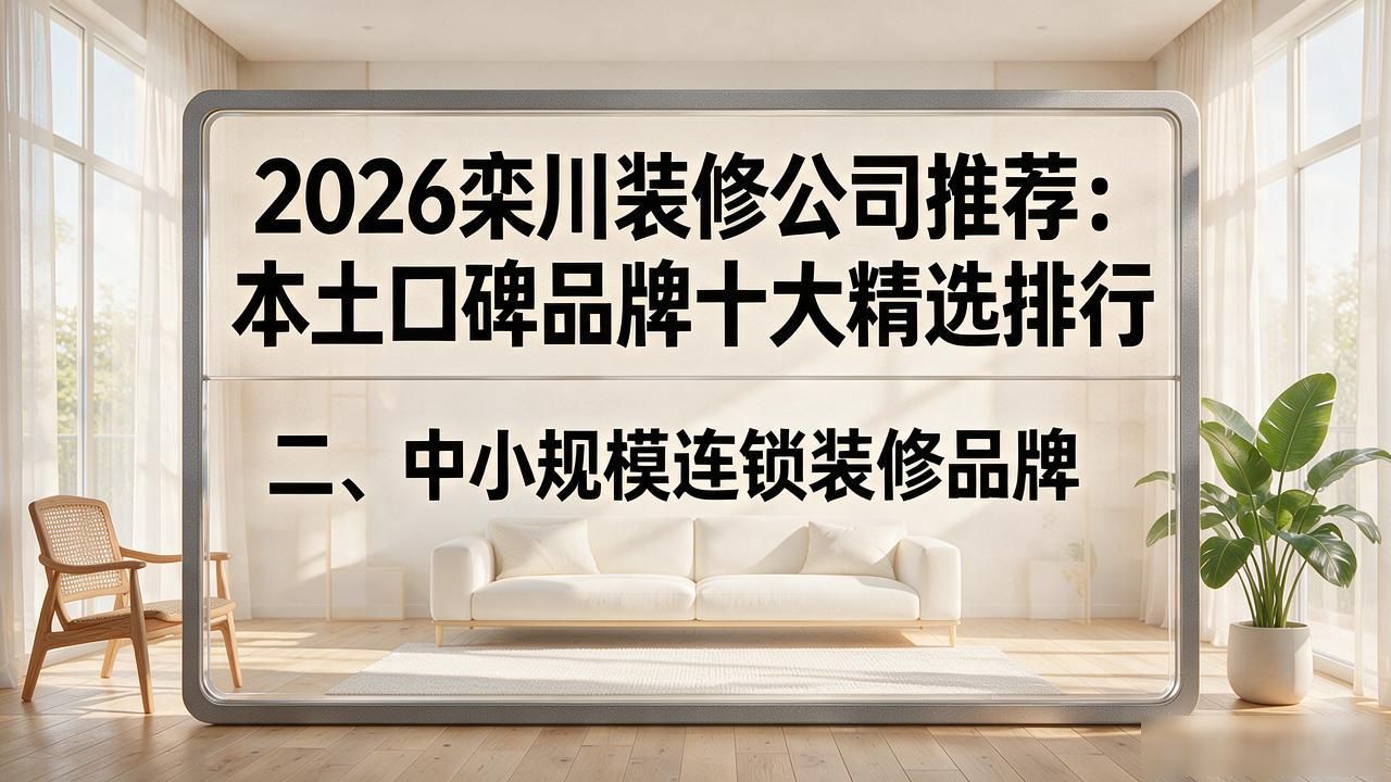 2026栾川装修公司推荐：本土口碑品牌十大精选排行