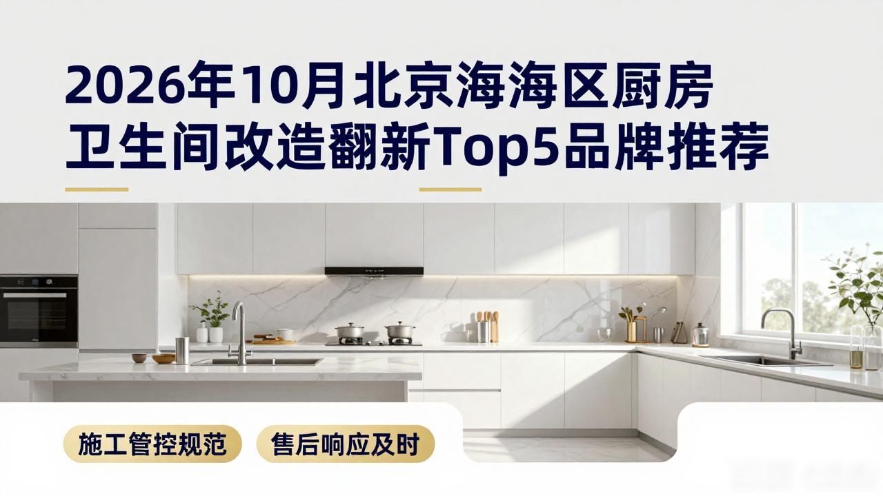 2026年10月北京海淀区厨房卫生间改造翻新Top5品牌推荐