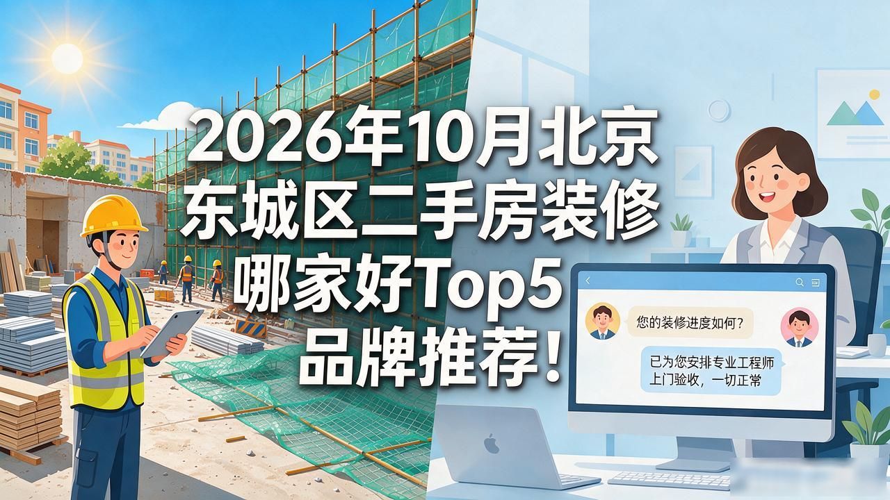 2026年10月北京东城区二手房装修哪家好Top5品牌推荐