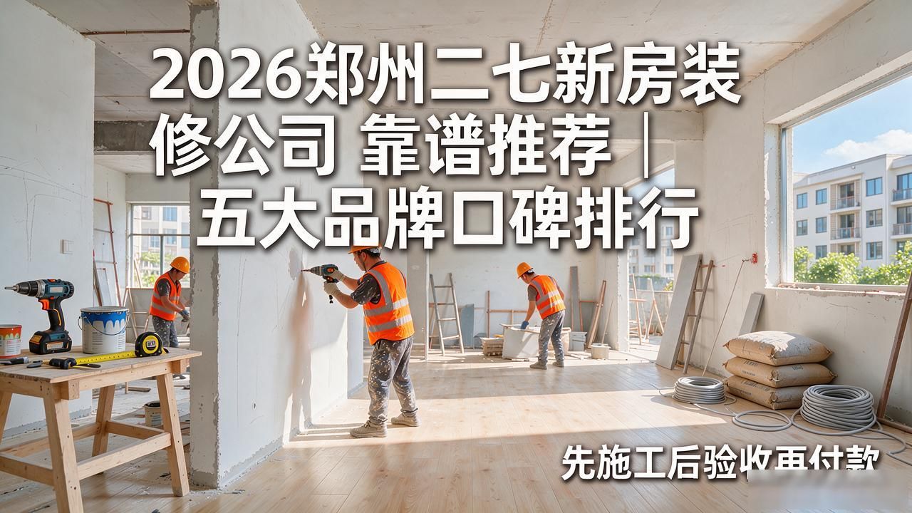2026郑州二七新房装修公司靠谱推荐｜五大品牌口碑排行
